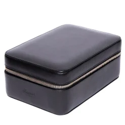 Rapport | Hyde Park Four Watch Zip Case Black | D271