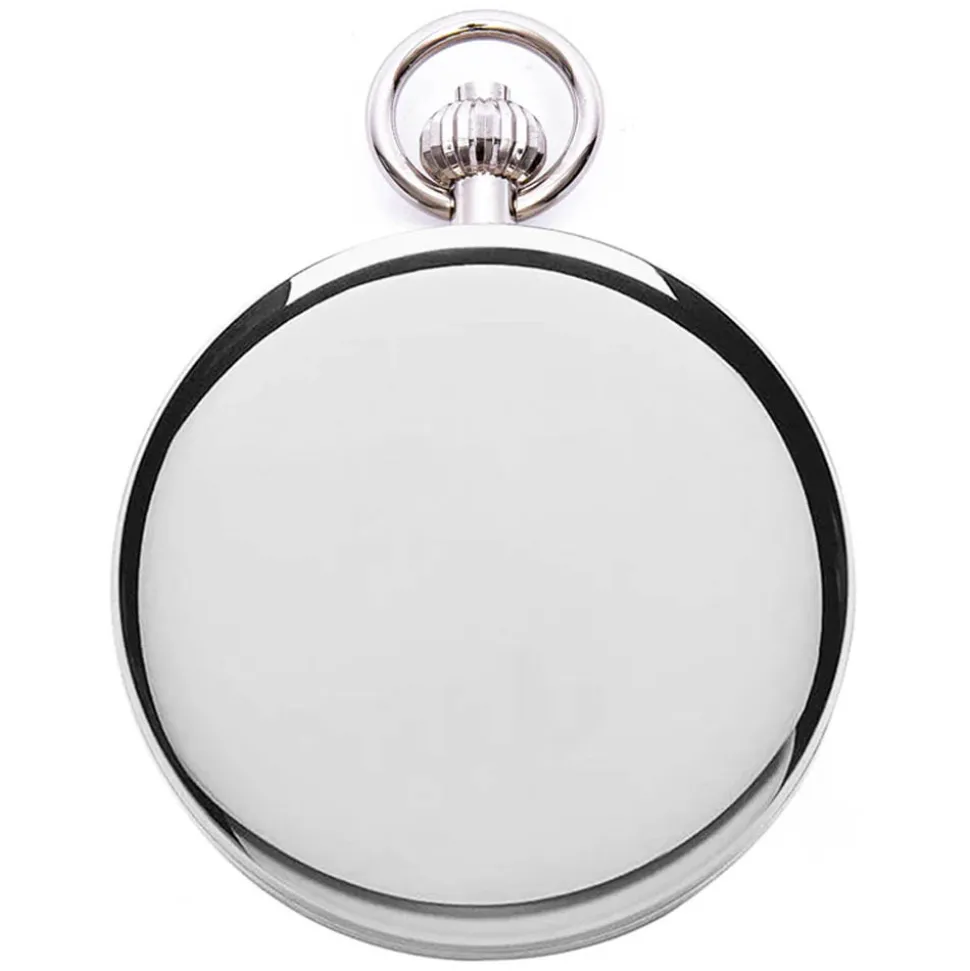 Rapport | Mechanical Double Hunter Pocket Watch Silver | PW61