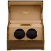 RAPPORT – Perpetua III Duo Watch Winder in Walnut W582