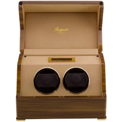 RAPPORT – Perpetua III Duo Watch Winder in Walnut W582