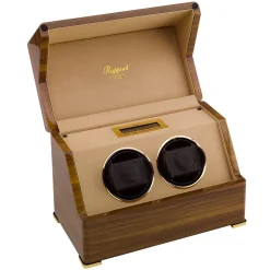 RAPPORT – Perpetua III Duo Watch Winder in Walnut W582