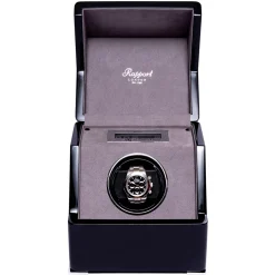 RAPPORT – Perpetua III Single Watch Winder in Ebony Black W571
