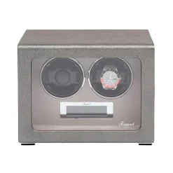 Rapport | Quantum Duo Watch Winder Silver | W622