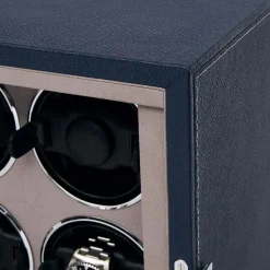 Rapport | Quantum Quad Watch Winder Navy | W634