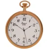 RAPPORT | Slim Open Face Rose Gold Plated Quartz Pocket Watch | PW34