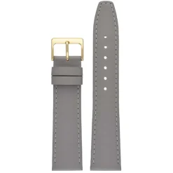 Richmond | Grey Stitched Calf Leather Watch Strap | W108S