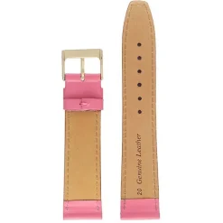 Richmond | Pink Stitched Calf Leather Watch Strap | W109S