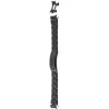 SALISBURY Black Matt Watch Bracelet Straight and Curved Ends 3978BK
