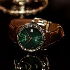 SEIKO PRESAGE – Cocktail Time Green Dial Watch SRPD37J1