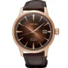SEIKO PRESAGE – Manhattan Cocktail Time Rose Gold Watch SRPB46J1