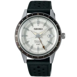 Seiko Presage | Style 60s ‘Stone’ Road Trip GMT | SSK011J1