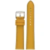 SOHO Yellow Water Resistant Quick Release Leather Watch Strap WH681Q