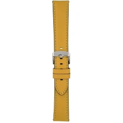SOHO Yellow Water Resistant Quick Release Leather Watch Strap WH681Q