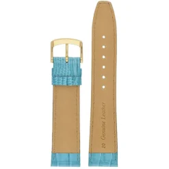 Tate | Turquoise Teju Lizard Grain Watch Strap | WH403