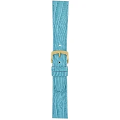 Tate | Turquoise Teju Lizard Grain Watch Strap | WH403