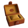 UNDERWOOD – Tan Leather Single Watch Storage Box UN/214CALFTAN