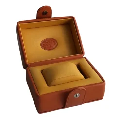UNDERWOOD – Tan Leather Single Watch Storage Box UN/214CALFTAN
