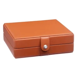 Underwood | Tan Leather Watch Storage Box | UN/210CALFTAN