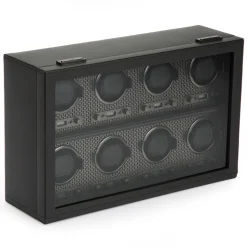 WOLF – Axis 8 Piece Watch Winder Powder Coated 469703