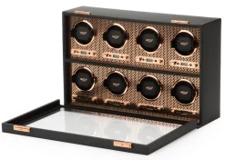 WOLF – Axis 8 Piece Watch Winder in Copper 469716