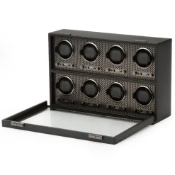 WOLF – Axis 8 Piece Watch Winder Powder Coated 469703