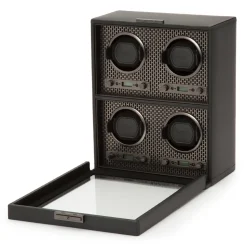 WOLF – Axis 4 Piece Watch Winder Powder Coated 469503