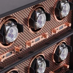WOLF – Axis 8 Piece Watch Winder in Copper 469716