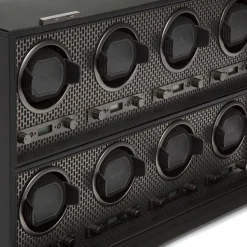 WOLF – Axis 8 Piece Watch Winder Powder Coated 469703