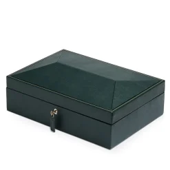 Wolf | British Racing Green 8 Piece Watch Box | 792641