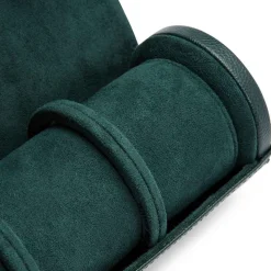 WOLF | British Racing Triple Watch Roll Green | 792941