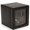 WOLF – Cub Black Pebble Watch Winder With Cover 461103