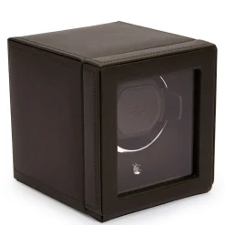 WOLF – Cub Brown Pebble Watch Winder With Cover 461106