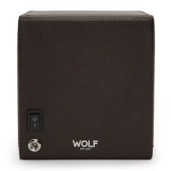 WOLF – Cub Brown Pebble Watch Winder With Cover 461106