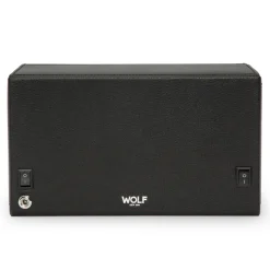 WOLF – Cub Double Watch Winder Black With Cover 461203