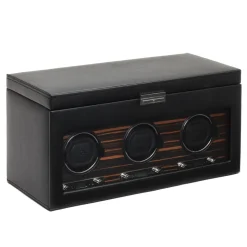 WOLF – Roadster Triple Watch Winder With Five Watch Storage 457356