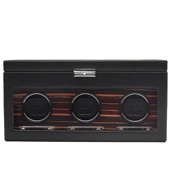 WOLF – Roadster Triple Watch Winder With Five Watch Storage 457356