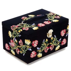 Wolf | Zoe Medium Jewellery Box Indigo | 393116