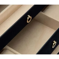 Wolf | Zoe Medium Jewellery Box Indigo | 393116