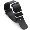 Zulu | Black Premium Saddle Leather Strap | ZUL01