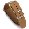 Zulu | Tan Premium Saddle Leather Strap | ZUL05